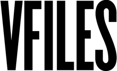 Vfiles' logo, is pictured.